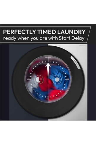 Hoover HGD 4910C-80 9kg 1400 Spin Washing Machine White A Rated